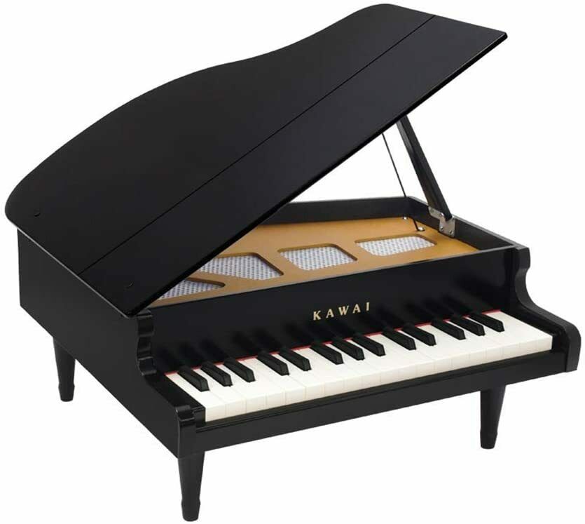 Kawai Grand Piano Toy Mini Grand Piano 1141 Educational Black 32 Keys Japan New