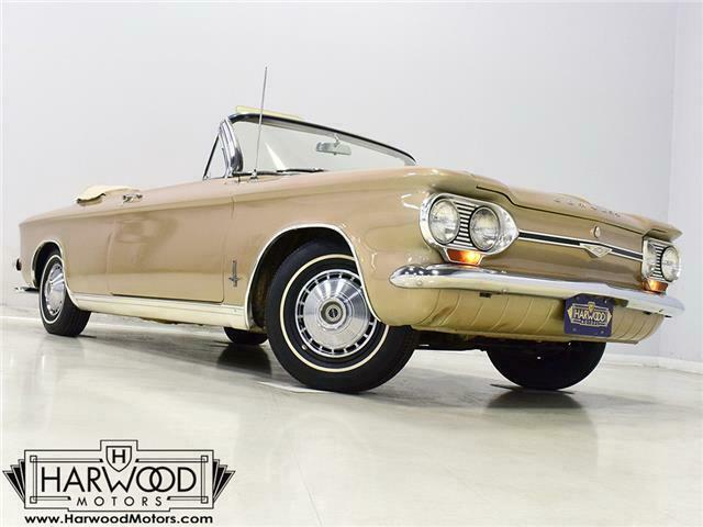 1964 Chevrolet Corvair Monza 1964 Chevrolet Corvair Monza 72882 Miles Saddle Tan Convertible 164 Cubic Inch F
