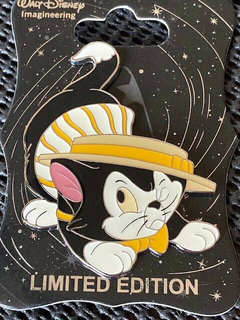 Disney Wdi - Dapper Cats - Pinocchio's Figaro Pin Le 250