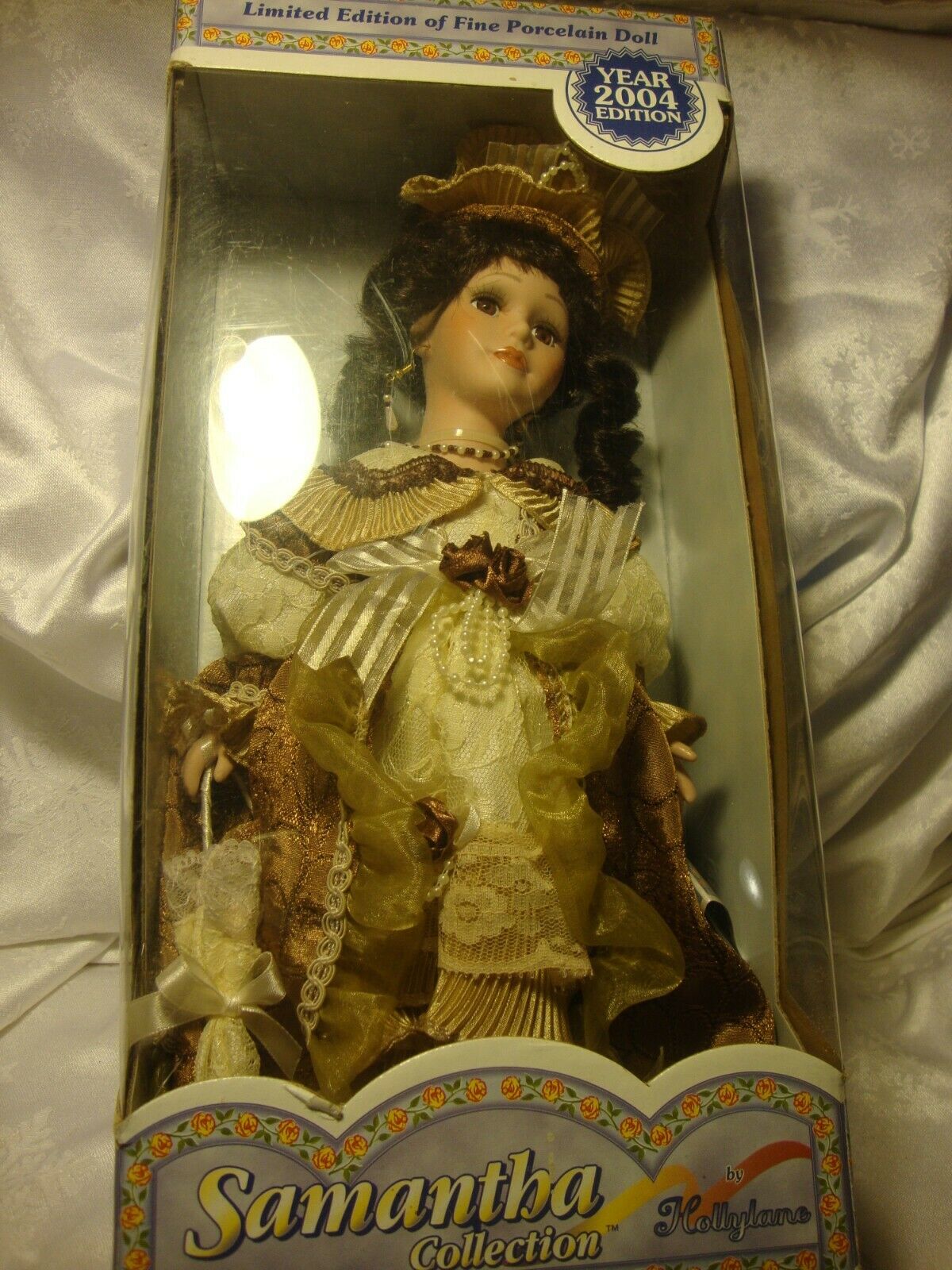 Hollylane Samantha Collection Limited Edition 2004 Fine Porcelain Doll 12"  403