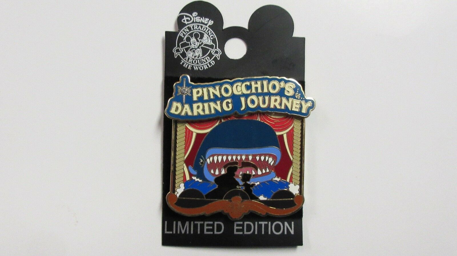 Disneyland Resort 2003 Pinocchio's Daring Journey Pin - Limited Edition Of 1500