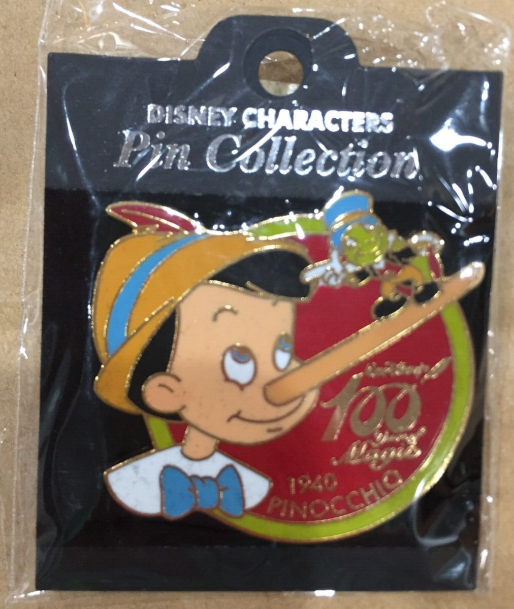Japan Disney Pin   100 Years Of Magic Le Pinocchio