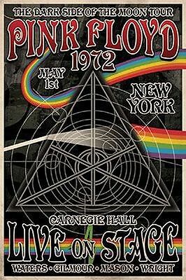 Pink Floyd - Dark Side Of The Moon Tour Poster - 24x36 New York Music 241342