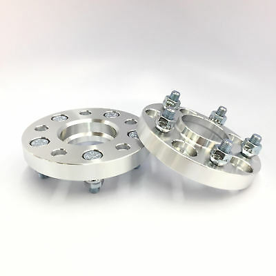 Hubcentric Wheel Spacers 5x4.75 5x120.65 5x120.7 70.3 Cb 12x1.5 25mm 1 Inch