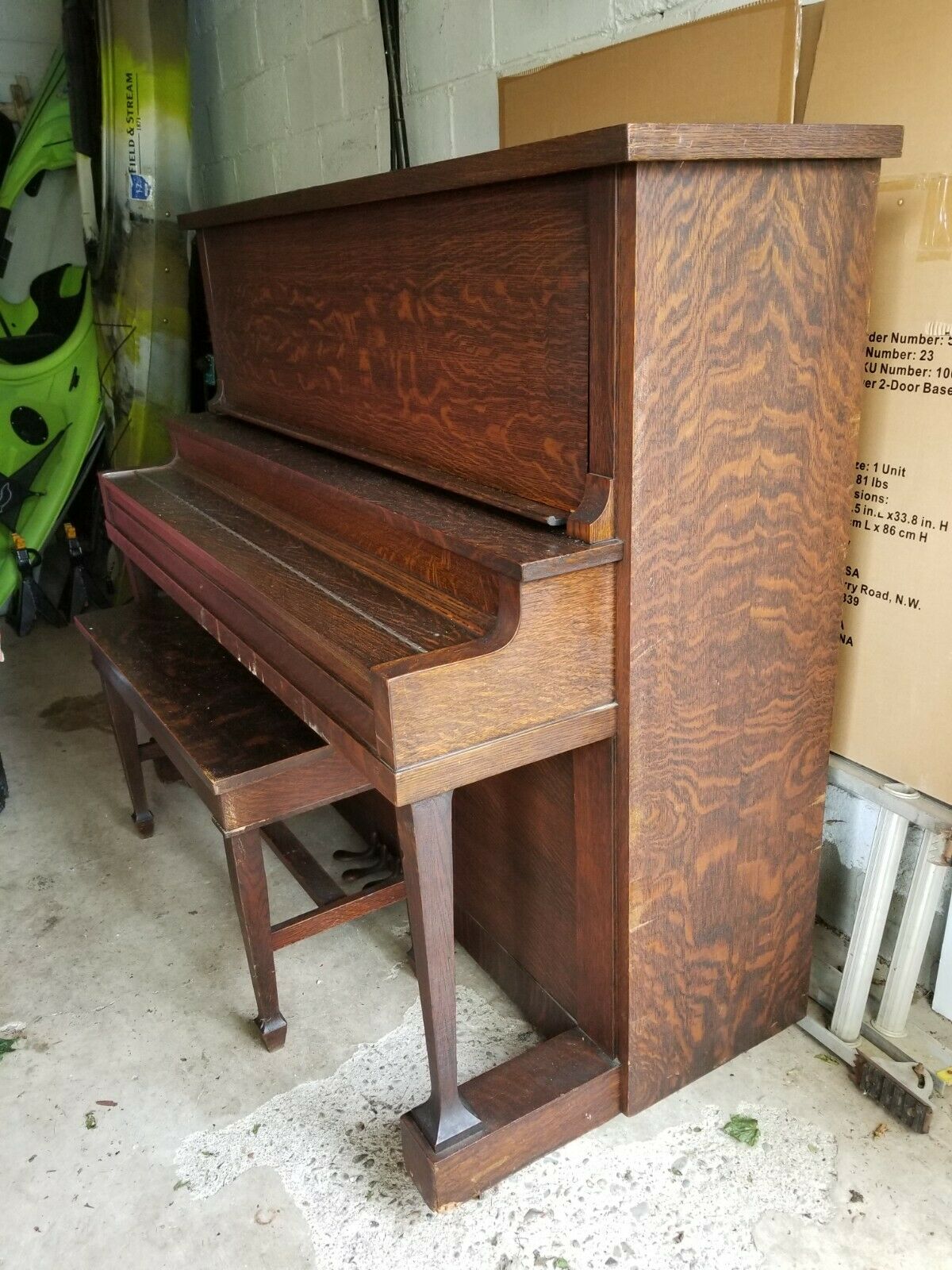 Schiller Upright Grand Piano