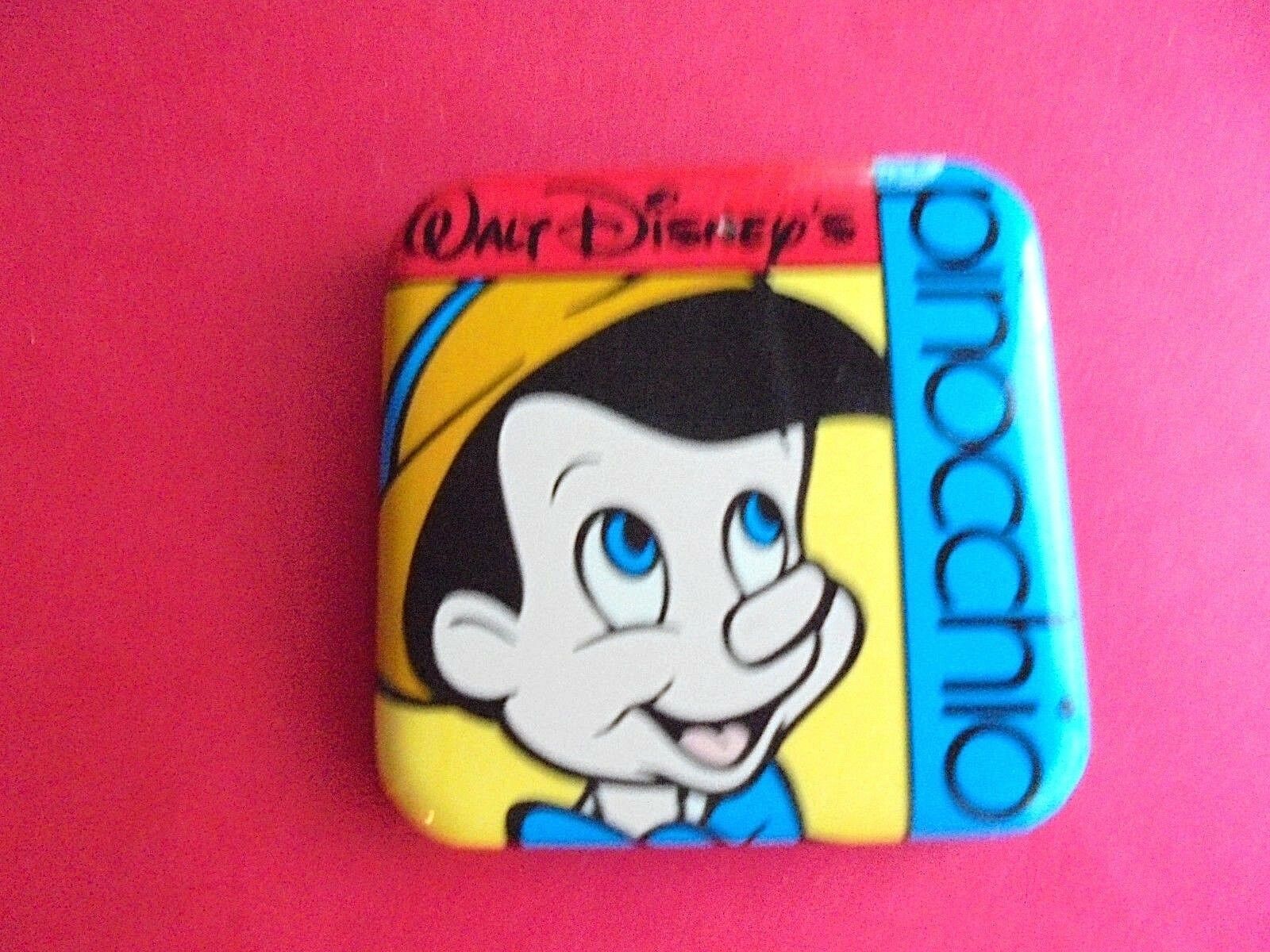 Cool Vintage The Walt Disney Company Pinocchio Pinback Button