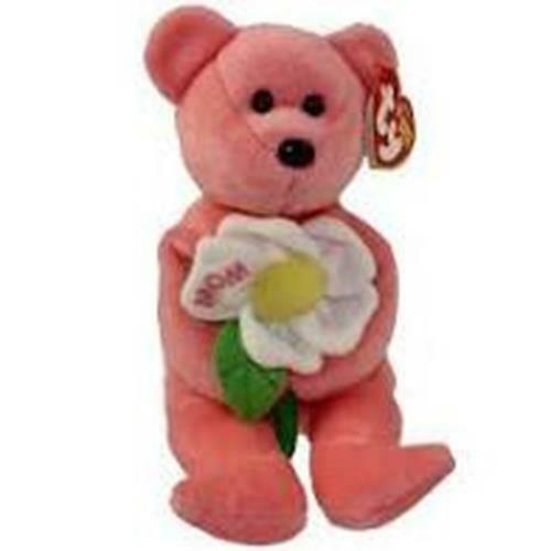 Dearly Bear (hallmark)- Ty Beanie Baby Retired Rare Mint Condition Tags Mwmt
