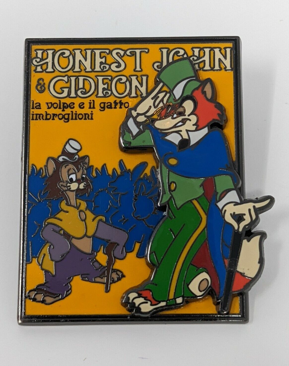 Honest John Gideon Pinocchio Disney Villains Artfully Evil Le Pin