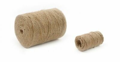 Strand Natural Jute Cord 2.2mm / Twisted Packing String / Parcel Wrap Cord Craft