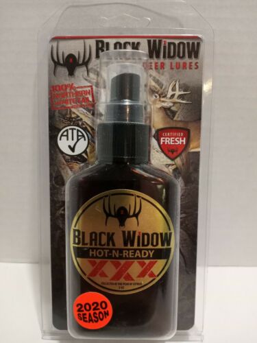 Black Widow Hot-n-ready Xxx Deer Lure Northern 3 Oz.
